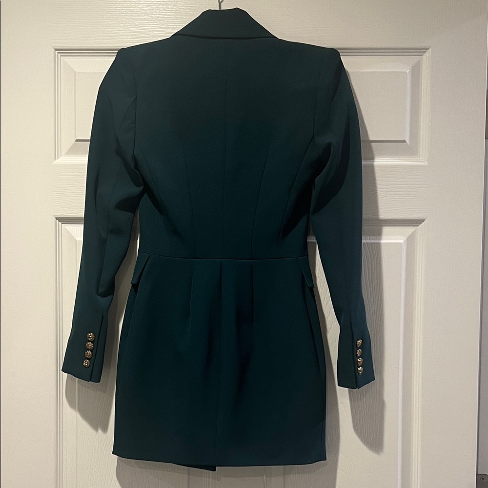 Generation Love Green Tailored  Dress  XXS NWOT - Picture 3 of 8